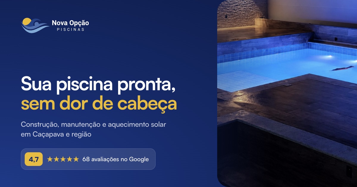 Nova Opção Piscinas